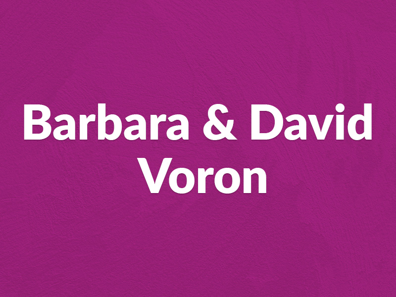 Barbara & David Voron