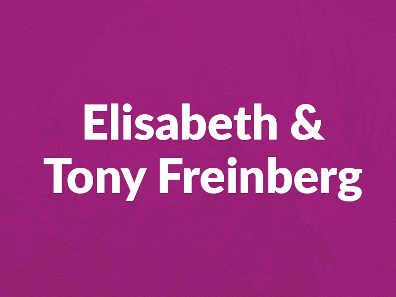 Elisabeth & Tony Freinberg